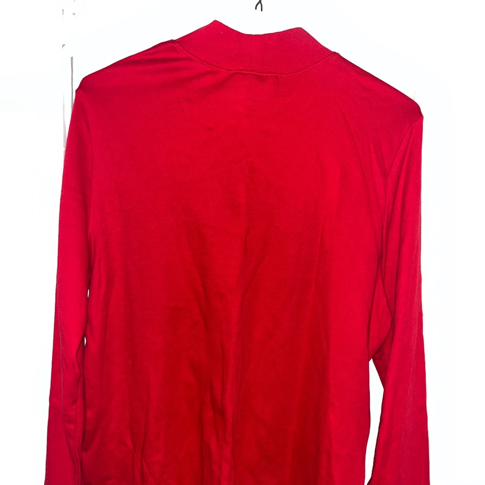 Karen Scott Mock Neck Top